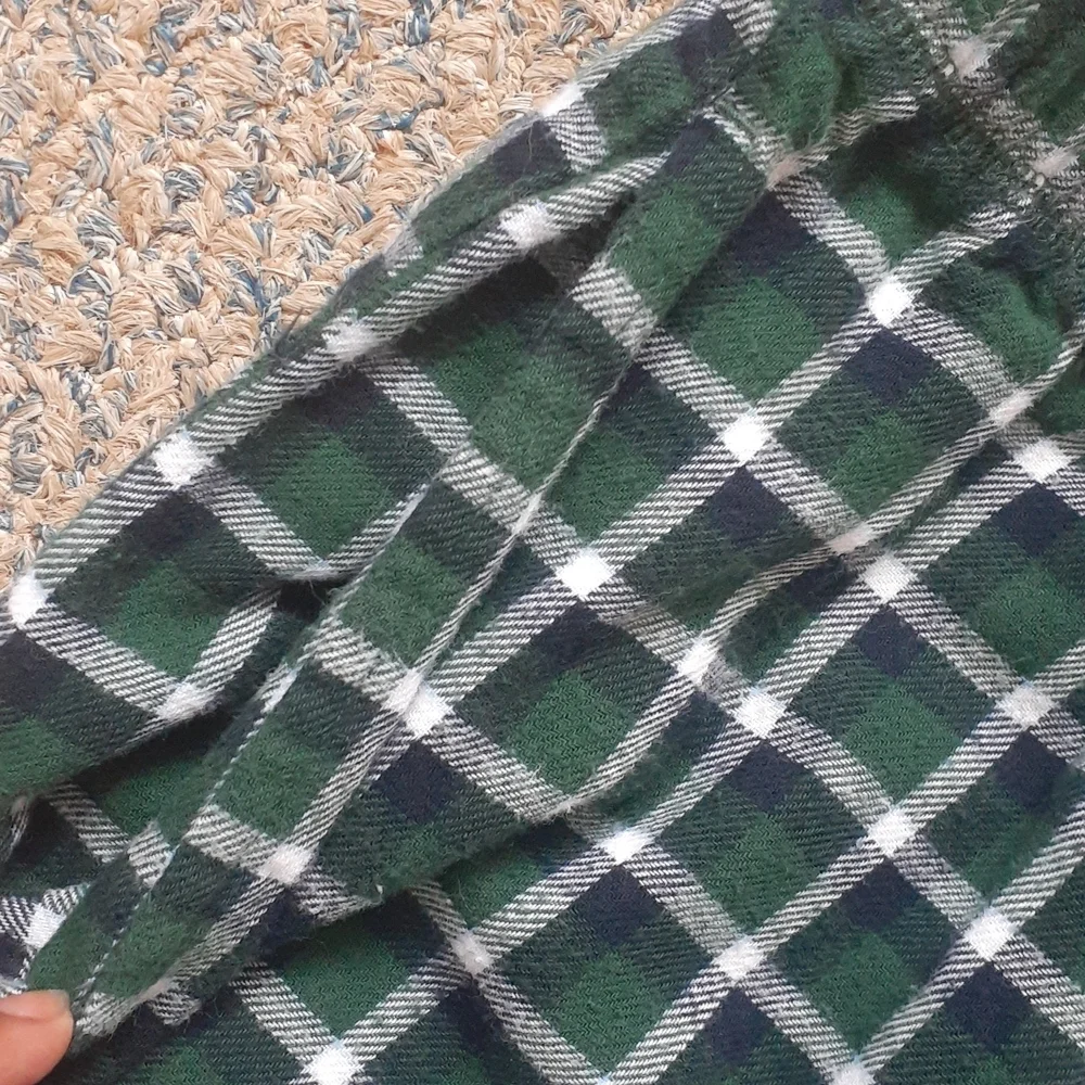 Nautica Green Plaid Pajama Pants Lounge Sleepwear Drawstring SIZE XL